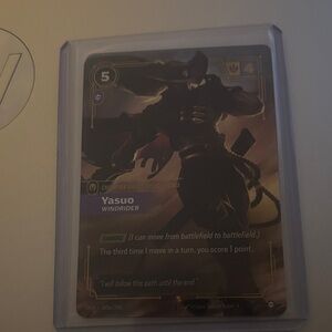 League TCG Yasuo‎ Windrider Champion NM Riftbound